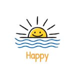 Happy - orange