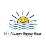 It's Always Happy Hour - black